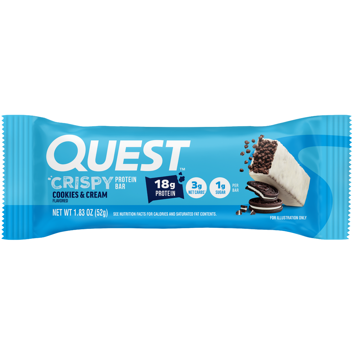 cookies-and-cream-crispy-hero-protein-bars-u5 400110_QN_USA_Pkg_Crispy_ProteinBar_CAC_Wrapper_3D_Front_Force.png